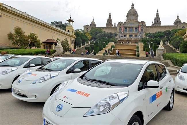 Seur utilizará 20 Nissan Leaf para distribución ecológica en Barcelona