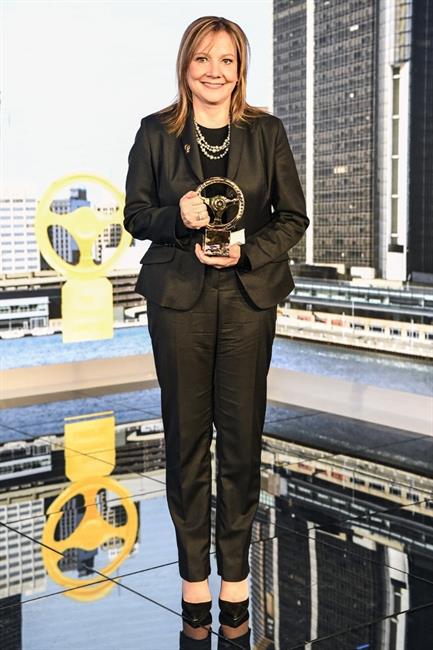 Mary Barra, premiada con el 'Volante de Oro 2016'
