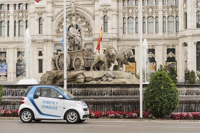 Car2go celebra un año en Madrid con más de 123.000 usuarios