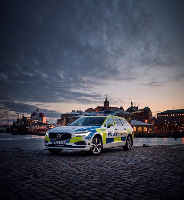 La Policía sueca utilizará el Volvo V90 desde el año próximo