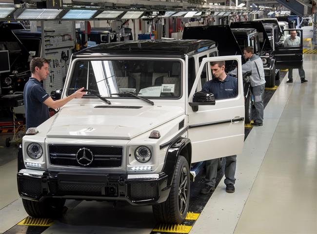 Mercedes-Benz fabrica 20.000 unidades del Clase G en la planta de Magna