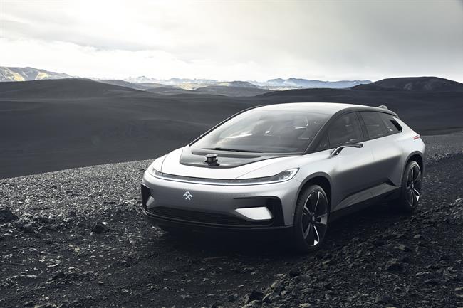Faraday Future presenta un modelo eléctrico de más de 1.000 caballos