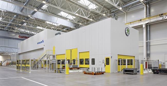 Skoda inaugura una línea de prensado en República Checa con una inversión de 86,4 millones