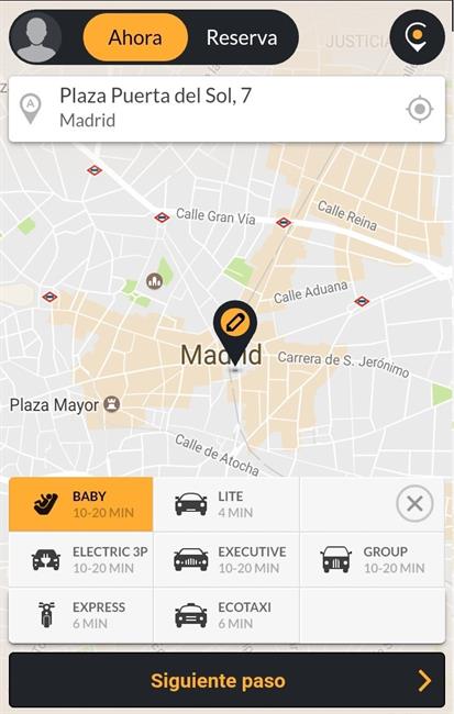 Cabify introduce el servicio Cabify Baby
