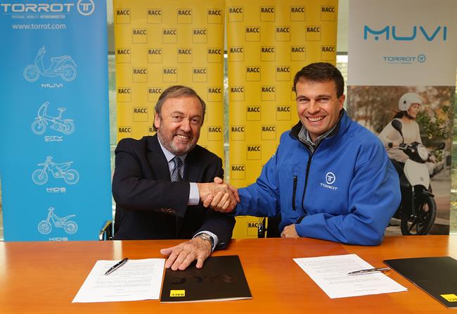 RACC y Torrot elaborarán un estudio sobre movilidad eléctrica en ciudades