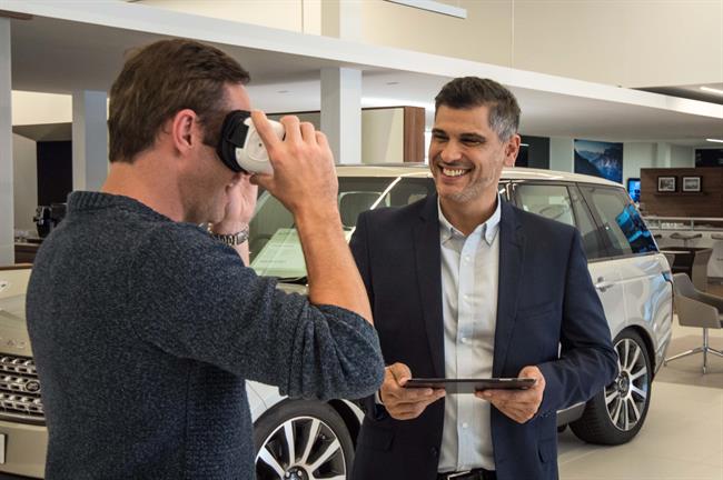 Jaguar Land Rover introduce realidad virtual en la compra de sus vehículos