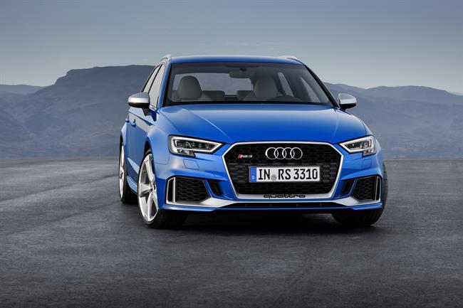 Audi lanzará en agosto el nuevo RS 3 Sportback, con 400 caballos