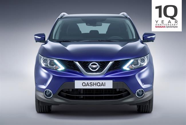 Nissan ha vendido casi 215.000 Qashqai en España en 10 años