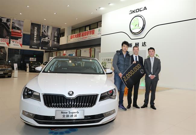 Skoda vende dos millones de coches en China desde 2007