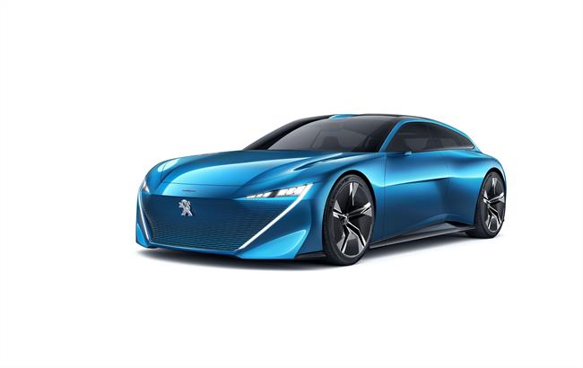 Peugeot exhibe en el MWC el concept Instinct, con funciones de conducción autónoma