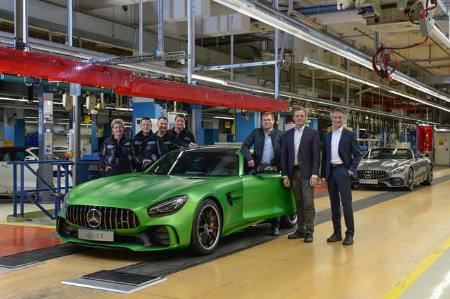 Daimler empieza a fabricar en Alemania los Mercedes-AMG GT R, GT Roadster y GT C Roadster