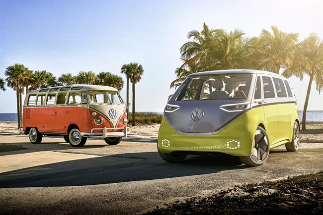 El prototipo del monovolumen eléctrico Volkswagen I.D. Buzz estará en Ginebra