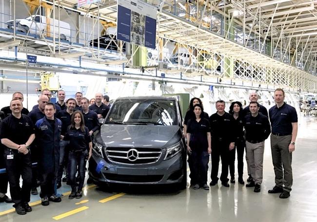 La planta de Mercedes-Benz en Vitoria produce el modelo 100.000 del V-Class