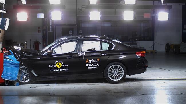 El BMW Serie 5 logra máxima puntuación en los últimos test de Euro NCAP