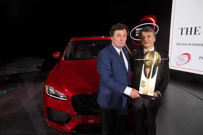El Jaguar F-Pace, elegido Mejor Coche Mundial del Año 2017