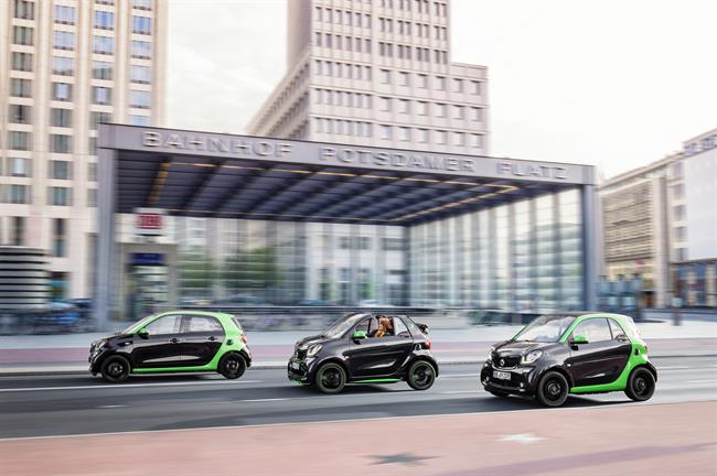 La gama eléctrica de Smart llega al Automobile Barcelona