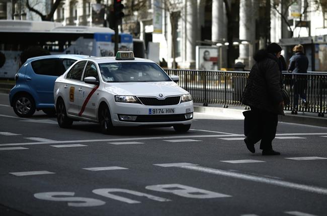 Convocado un paro de dos horas de taxistas en Madrid ante la "competencia desleal" de las VTC