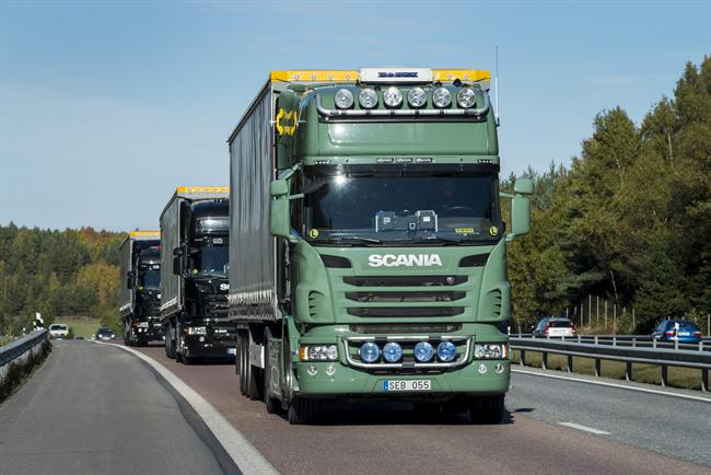 ACEA quiere itroducir el 'platooning' entre camiones multimarca antes de 2023