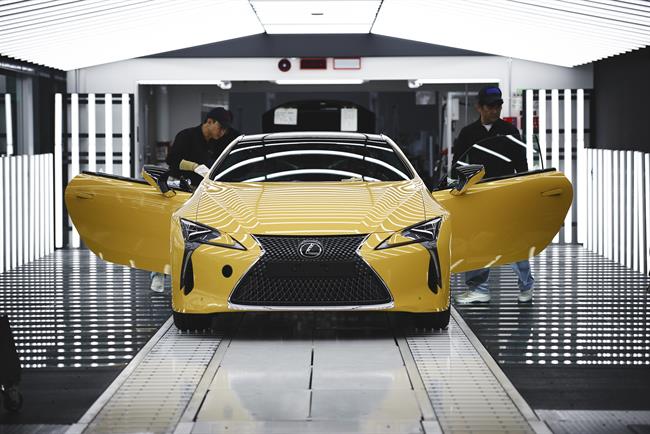 Lexus inicia en Japón la producción del nuevo LC para el mercado europeo