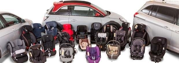 Un 19% de las sillas infantiles para coche incumplen los niveles mínimos de calidad exigidos