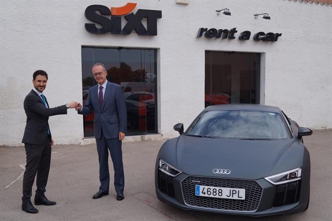 Sixt amplía su oferta con la incorporación en exclusiva del Audi R8 Coupé