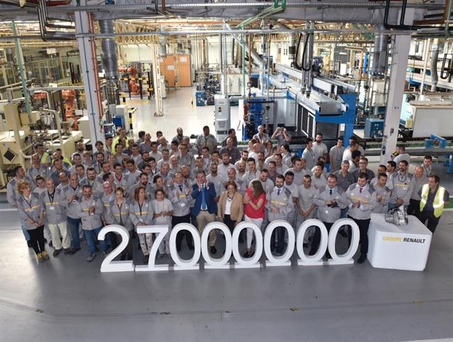 La factoría de Renault en Sevilla alcanza los 27 millones de cajas de velocidades