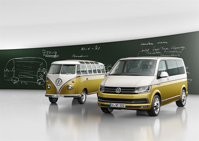 Volkswagen Vehículos Comerciales lanza una edición limitada por el 70 aniversario del Bulli