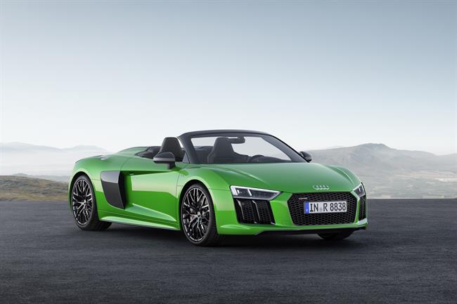 Audi presenta el R8 Spyder V10 plus, con 610 caballos