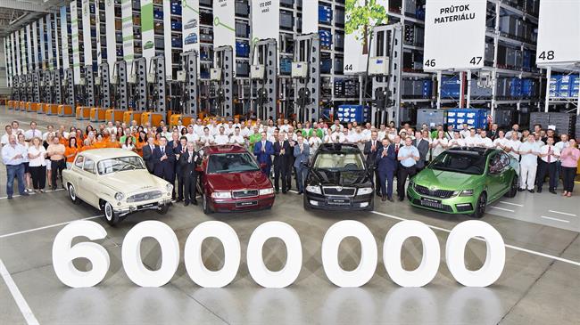 Skoda alcanza una producción acumulada de seis millones de unidades del Octavia