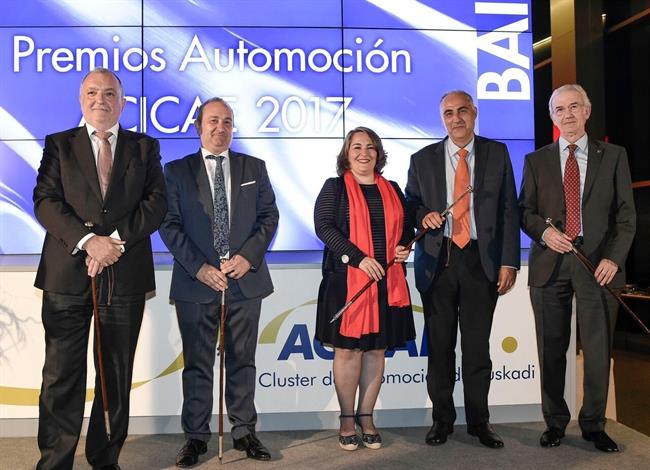 Irizar, Nemak, José Manuel Cubert y 'El Economista', premios Automoción-ACICAE 2017