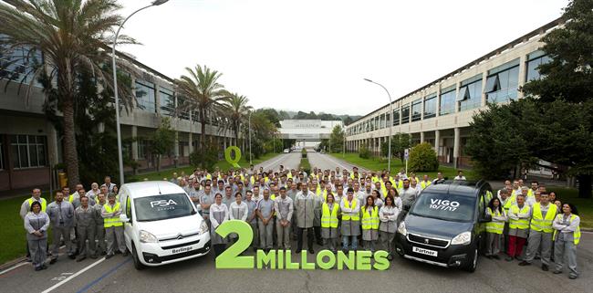 La planta del Grupo PSA en Vigo alcanza 2 millones de Berlingo y Partner