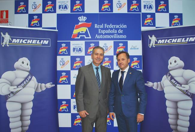 Michelin y la Federación de Automovilismo renuevan la colaboración que iniciaron hace más de 20 años
