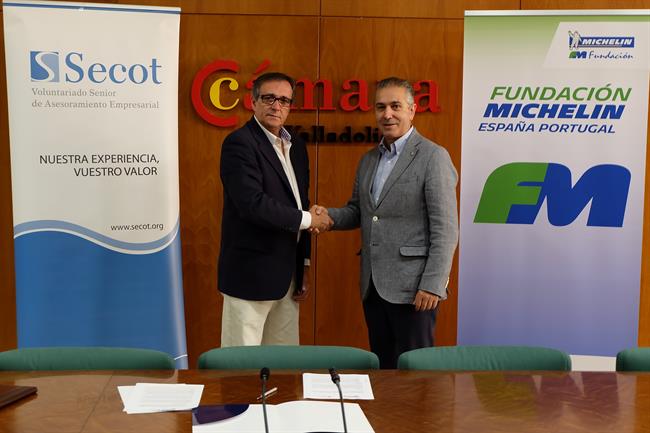 Secot y la Fundación Michelin firman un convenio para fomentar la creación de empleo