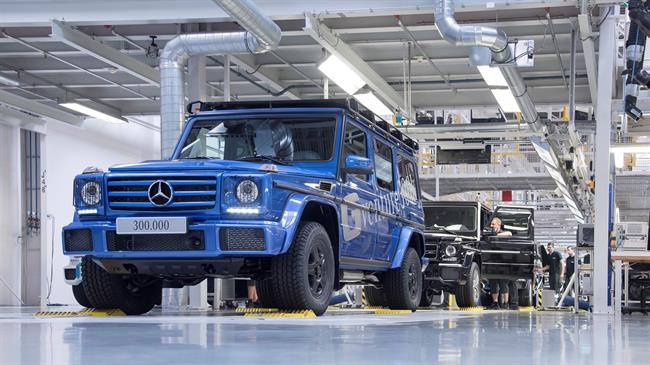 Mercedes-Benz alcanza las 300.000 unidades fabricadas del Clase G