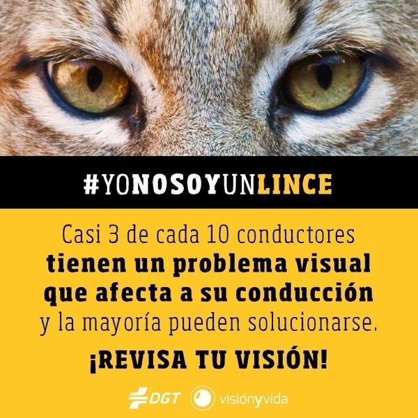 DGT y Visión y Vida lanzan una campaña para avisar de la importancia de la buena visión al volante