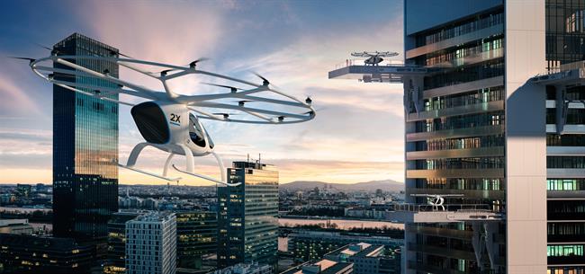 Daimler invierte en la empresa de taxis aéreos eléctricos Volocopter