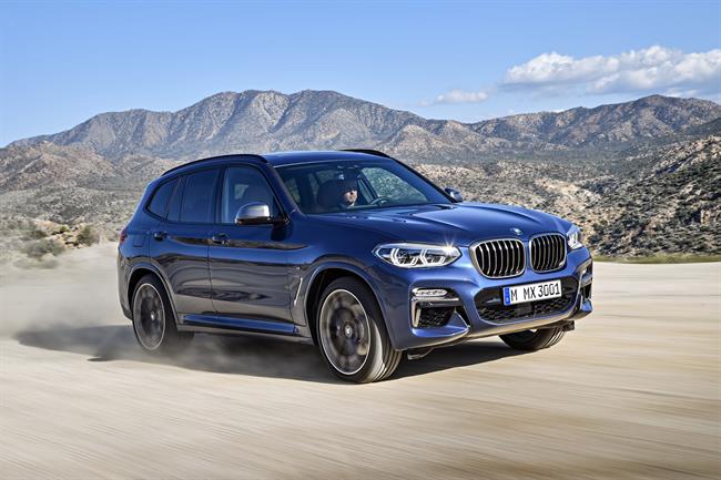 El BMW X3 M40i, primer modelo M Performance de la serie, llegará al mercado en otoño
