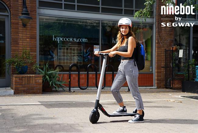 Los KickScooters de Segway, con autonomía de hasta 25 km., disponibles en el último trimestre