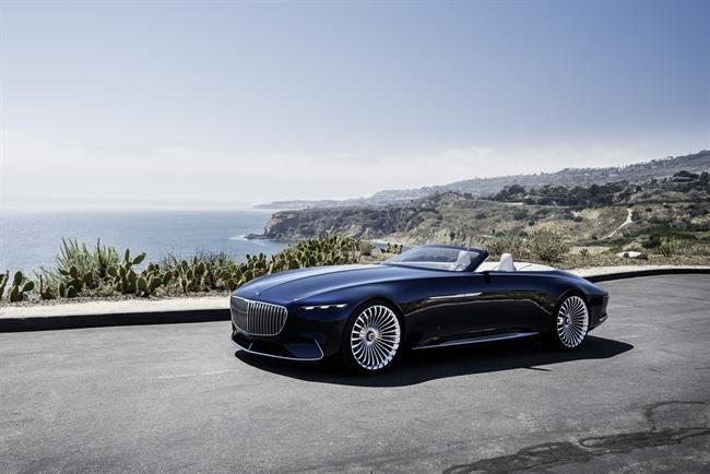 Mercedes-Maybach, desvela un prototipo descapotable de 750 caballos y casi 6 metros de largo