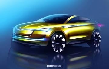 Skoda presentará su primer prototipo 100% eléctrico, el Vision E, en el Salón de Frankfurt