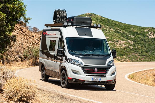 Fiat presentará el nuevo Ducato 4x4 Expedition en el salón de autocaravanas de Düsseldorf (Alemania)