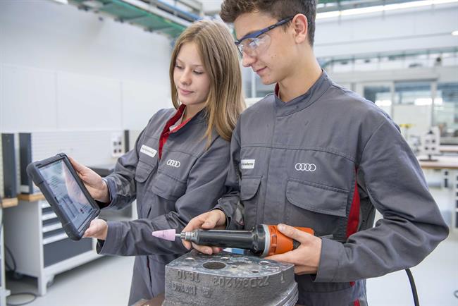 Audi incorporará más de 800 nuevos aprendices en sus plantas en Alemania en 2017