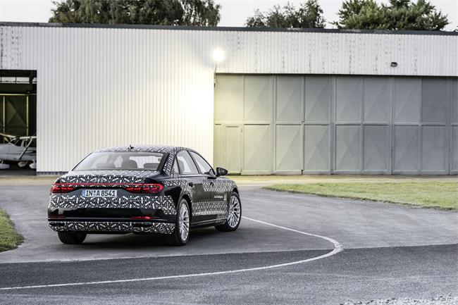 El nuevo Audi A8 incorpora el primer sistema de conducción automatizada condicionada nivel 3 del mundo
