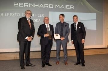 El consejero delegado de Skoda, Bernhard Maier, elegido 'brand manager' de 2017