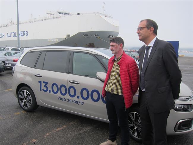 La planta de PSA en Vigo produce su vehículo 13 millones