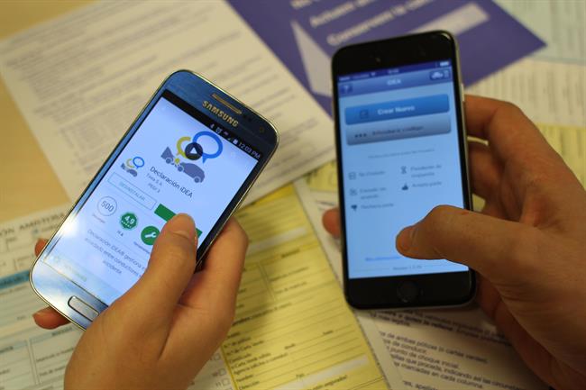 Más de 5.000 partes amistosos de tráfico presentados a través de la aplicación 'Declaración iDEA'