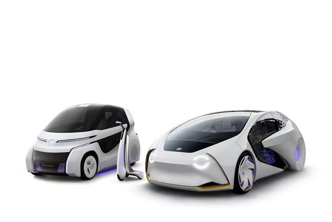 Toyota exhibirá en Tokio tres prototipos que adelantan el futuro de la movilidad