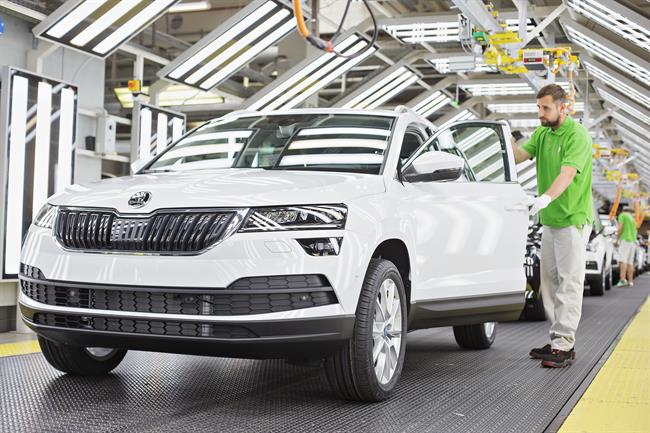 Skoda supera el millón de vehículos producidos por cuarto año consecutivo
