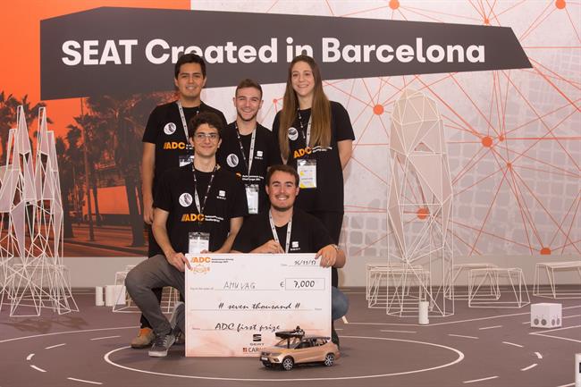 Alumnos de la UVA ganan el Seat Autonomous Driving Challenge sobre conducción totalmente autónoma