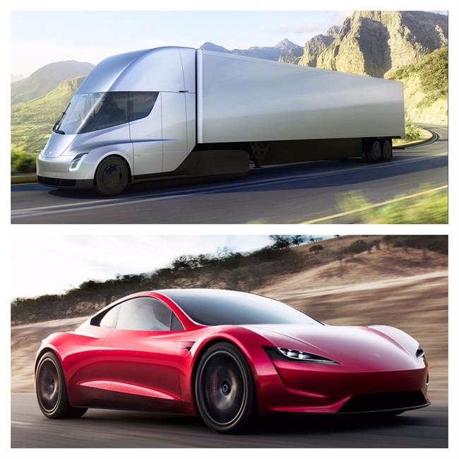 Tesla lanzará entre 2019 y 2020 un camión y un deportivo, con autonomías de hasta 800 y 1.000 kilómetros